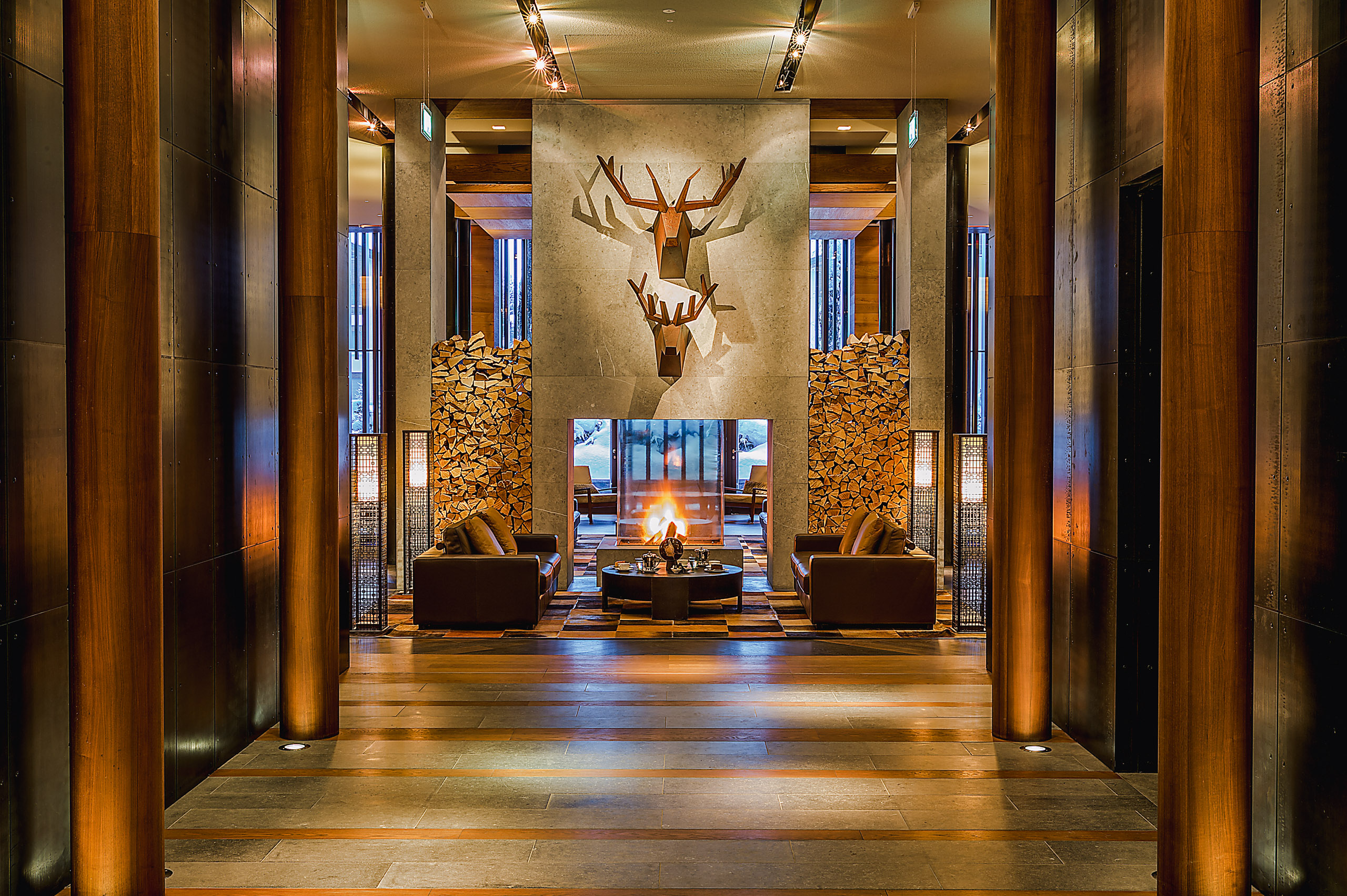 The Chedi Andermatt Hotel CAM Overview Entrance
