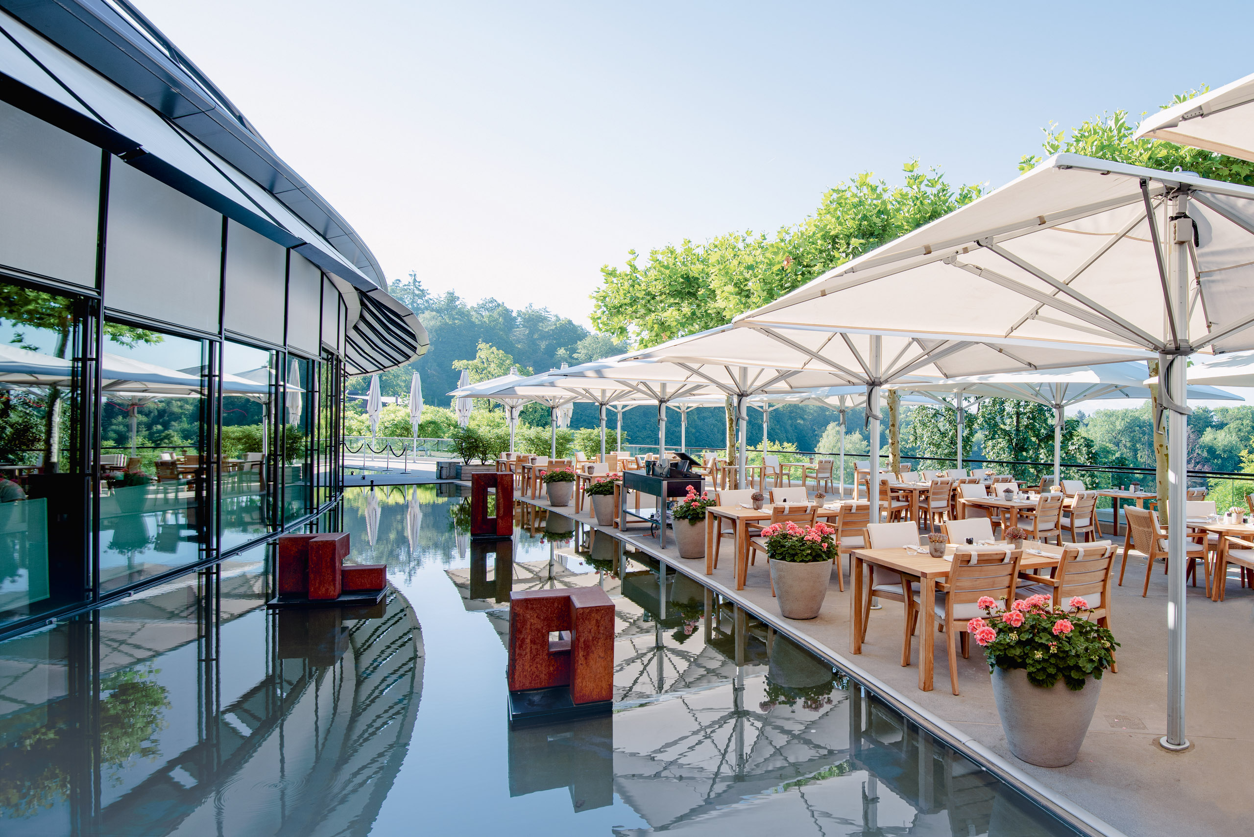 The Dolder Grand Hotel Zurich Saltz Restaurant Terrace