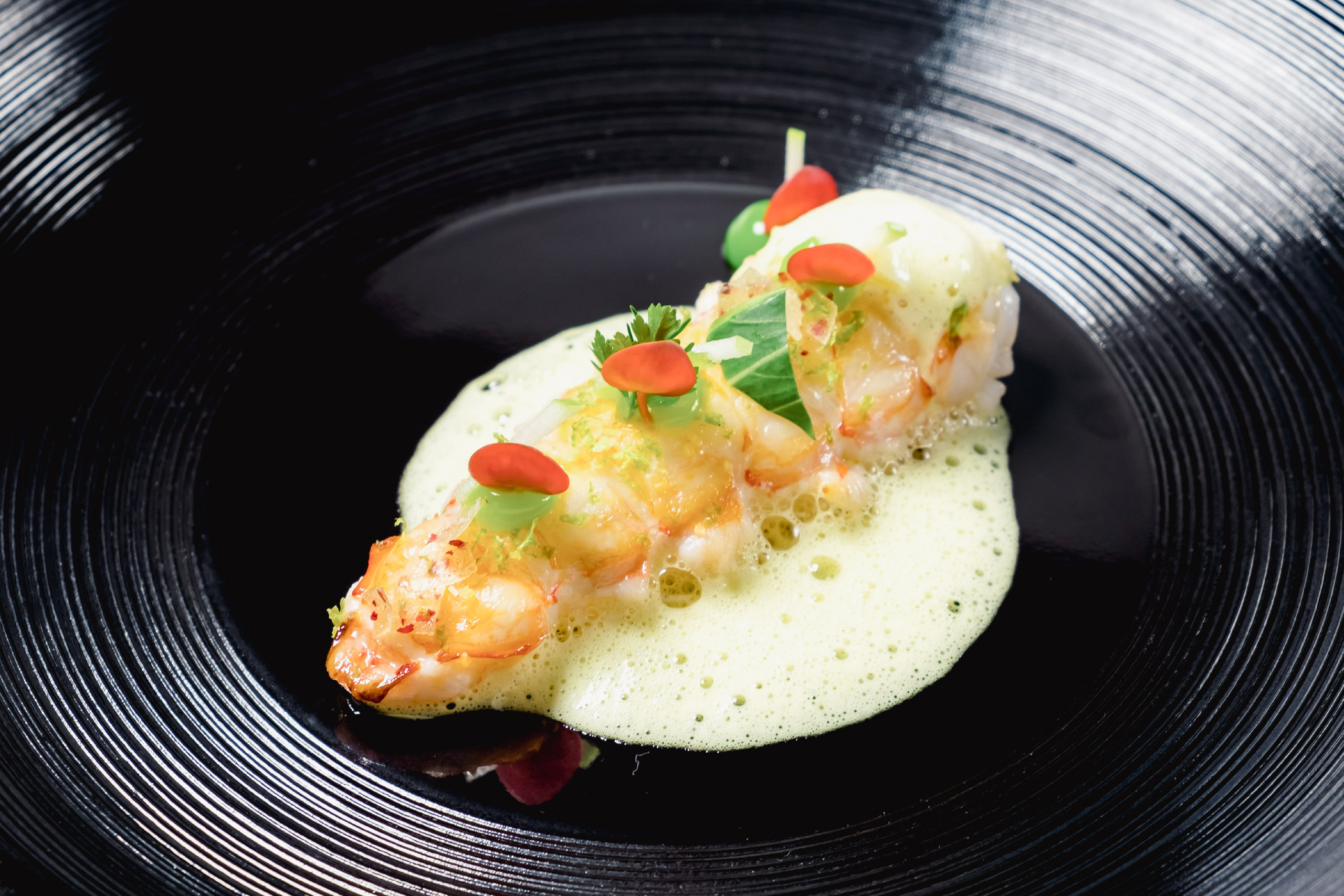 Grand Hotel Les Trois Rois Basel Crayfish Curry Green Apple