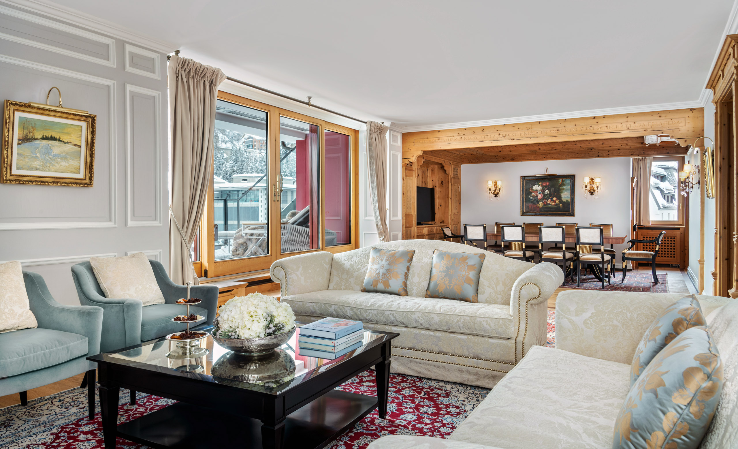 Badrutts Palace Hotel St Moritz The Tower Penthouse Apartment