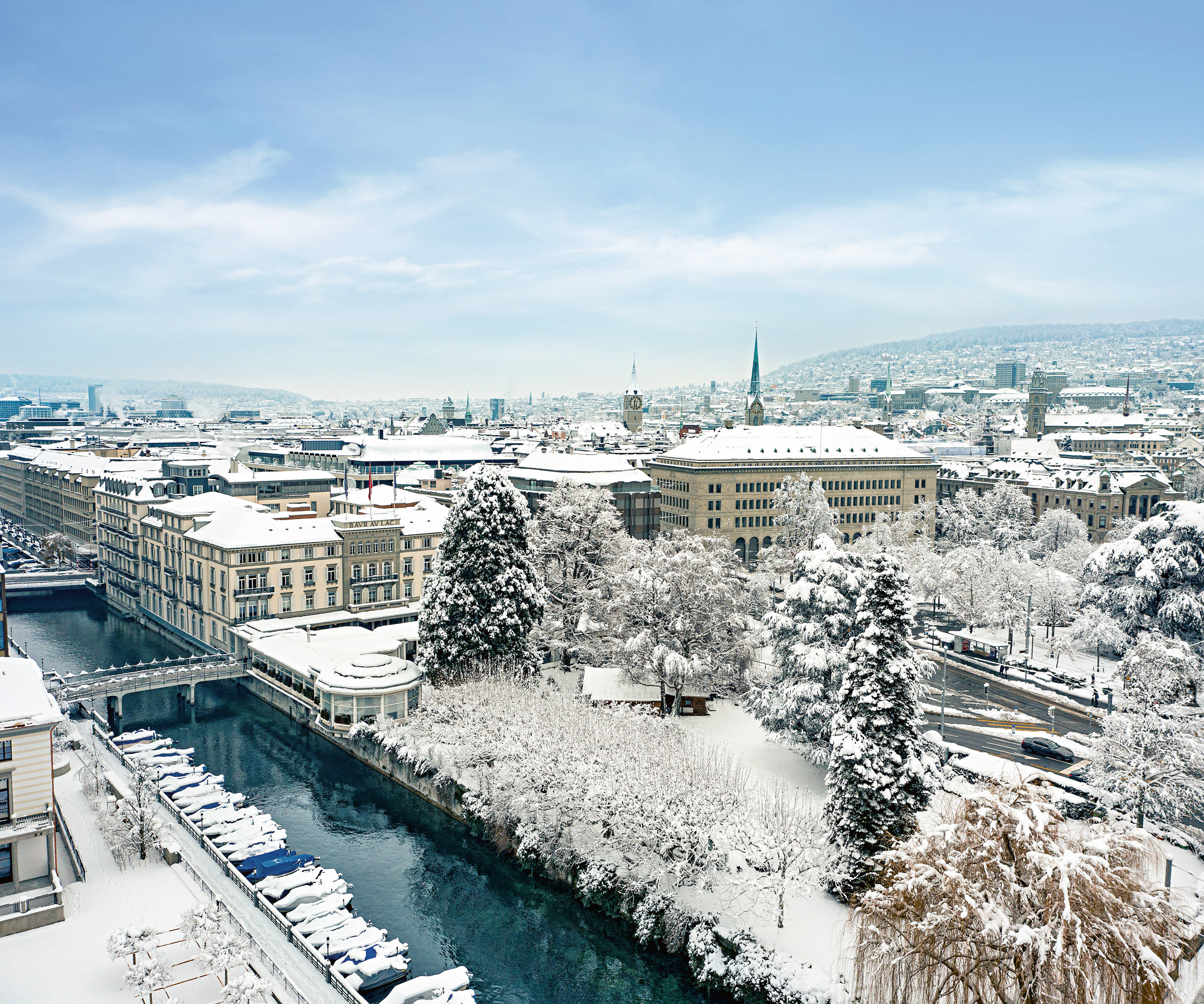 Baur Au Lac Hotel Zurich Winter In Zurich