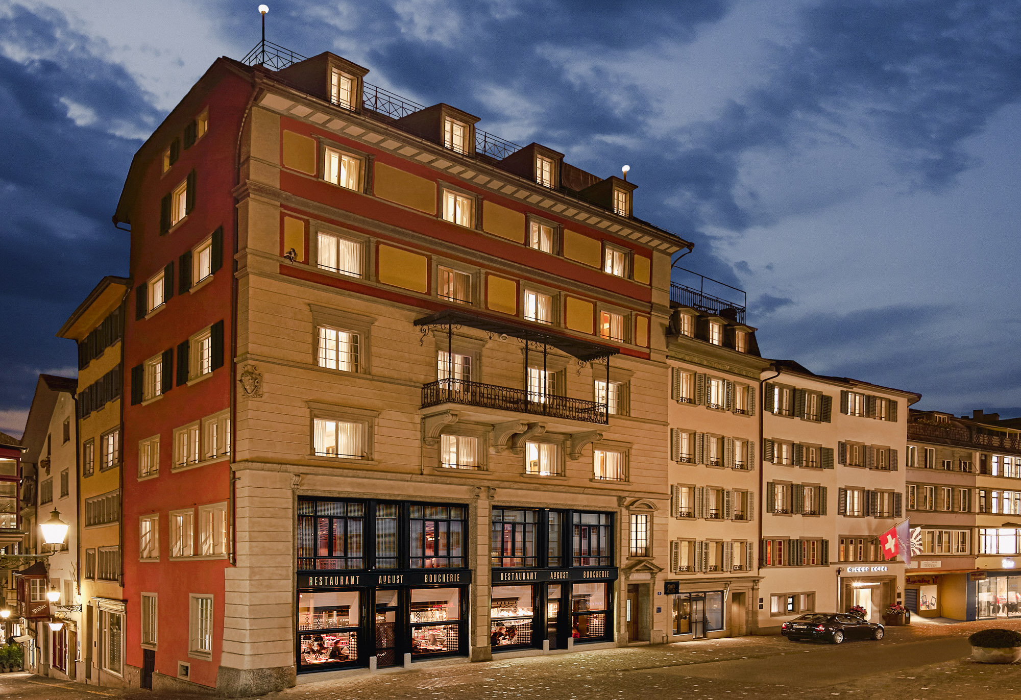 Widder Hotel Zurich Historical Buildings