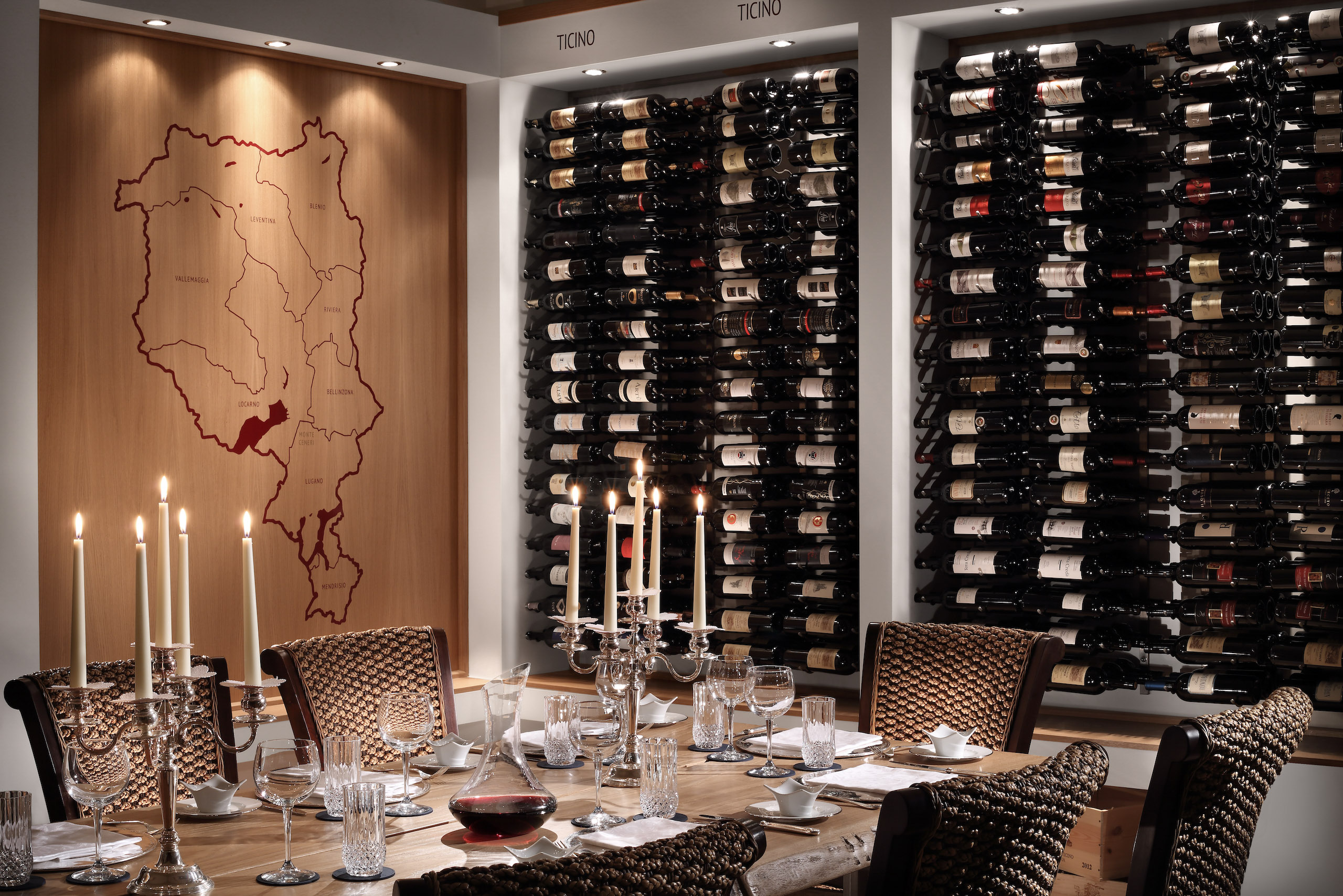 Splendide Royal Hotel Lugano Wine Cellar