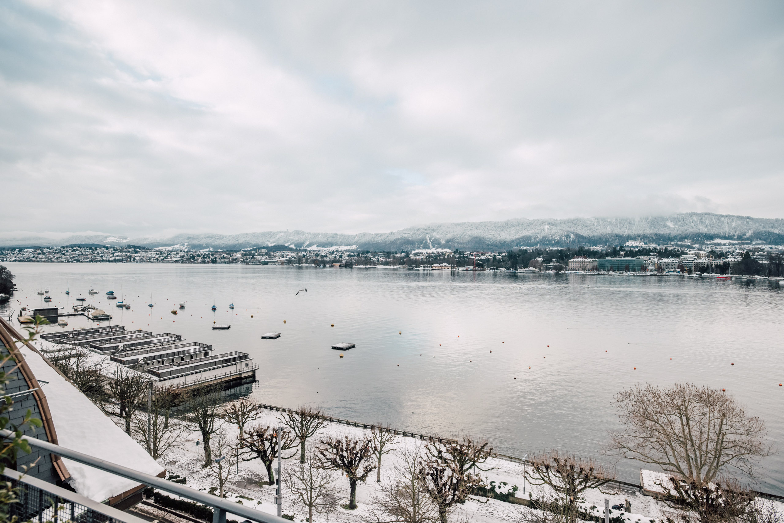 La Reserve Eden Au Lac Zurich Winter La Reserve Zurich