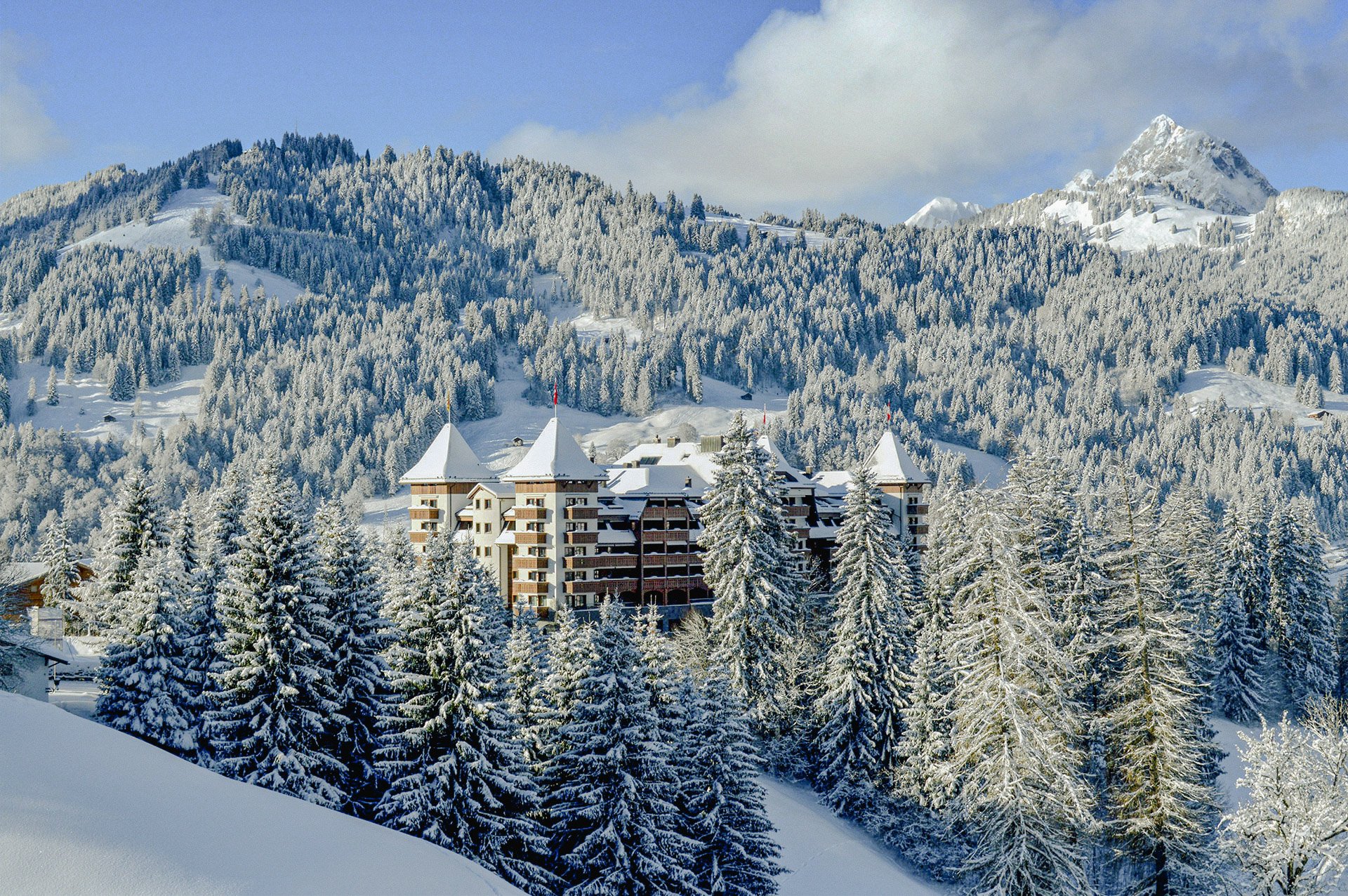 The Alpina Gstaad Hotel Secret Sactuary On Hilltop