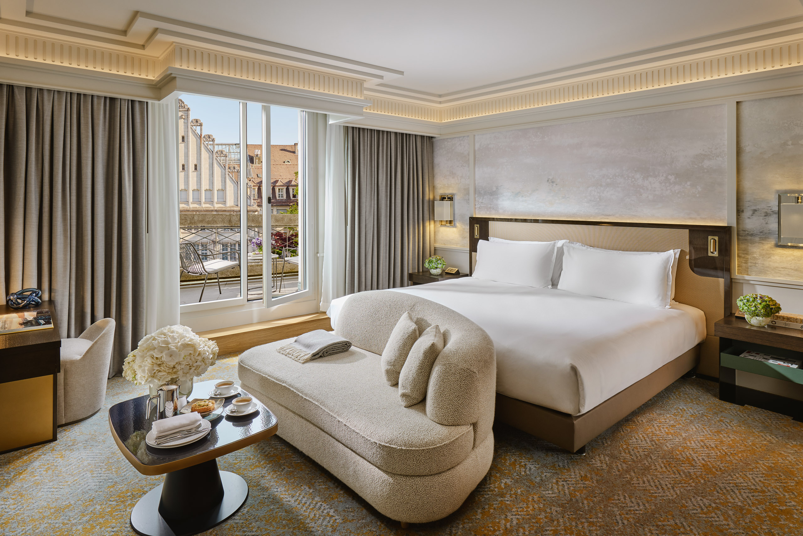 Swiss Deluxe Hotels Mandarin Oriental Savoy Zurich Deluxe Room With Terrace