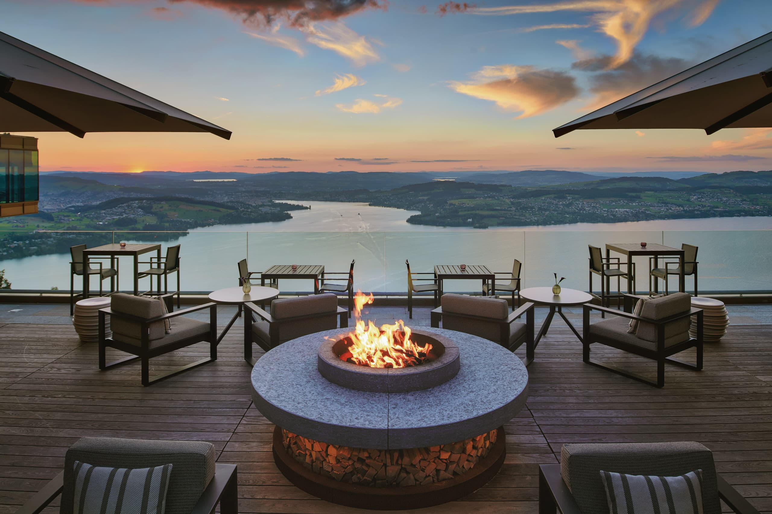 Swiss Deluxe Hotels Buergenstock Resort Lake Lucerne Spices Kitchen & Terrace 2