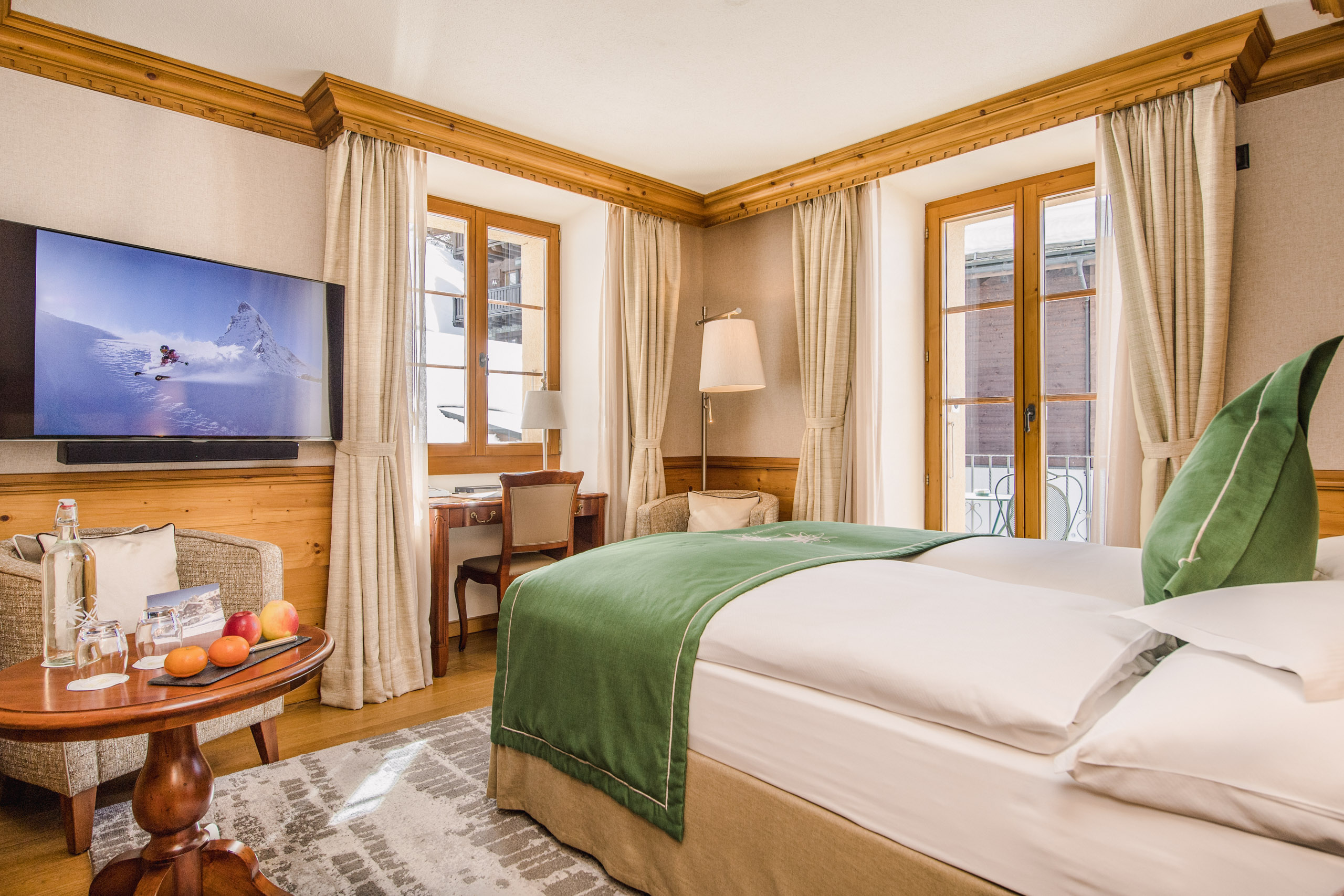 Riffelalp Resort Hotel Zermatt Grand Lit Room