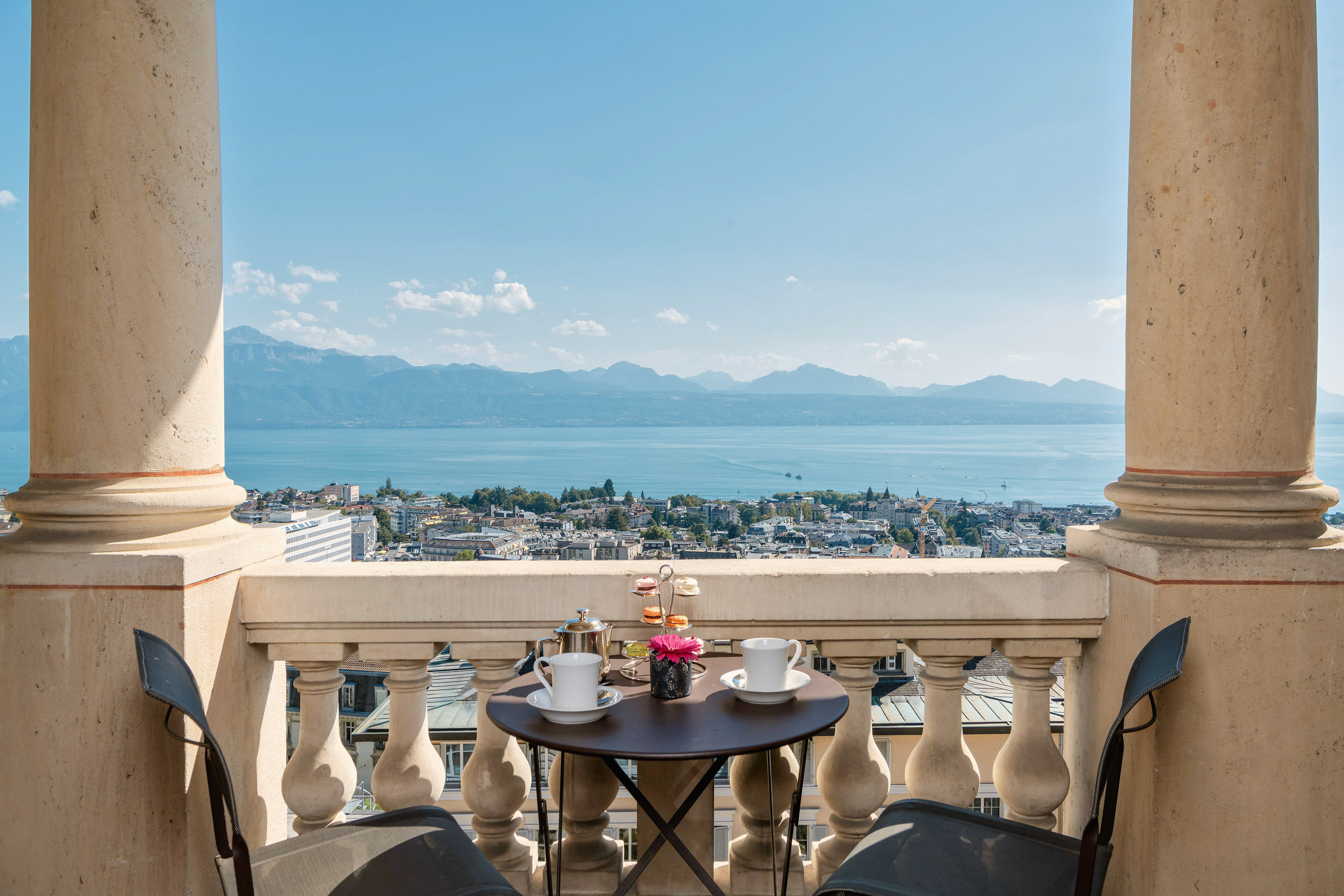 Lausanne Palace Hotel View From Suite