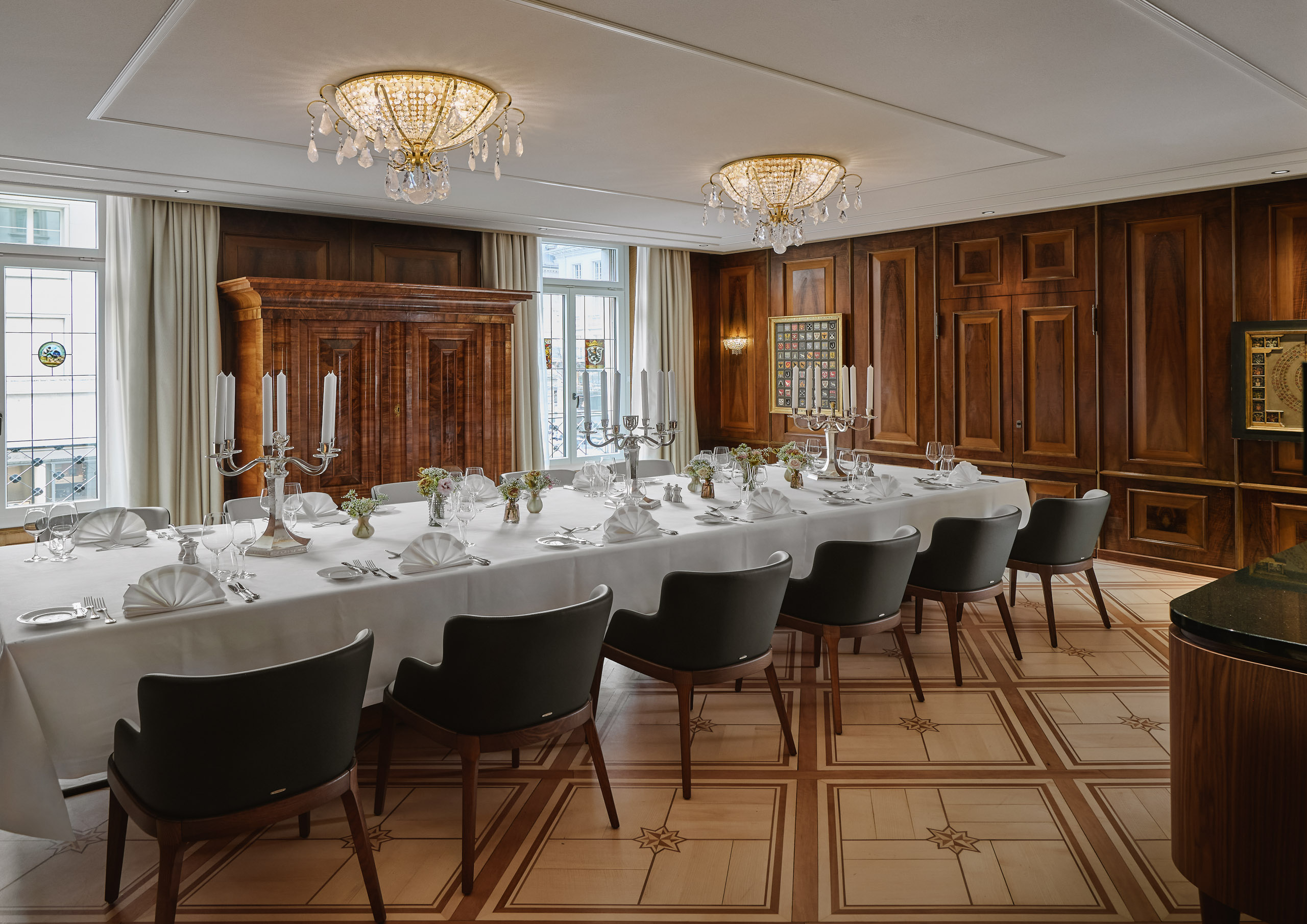 Swiss Deluxe Hotels Mandarin Oriental Savoy Zurich Zurich Events Zunftzimmer