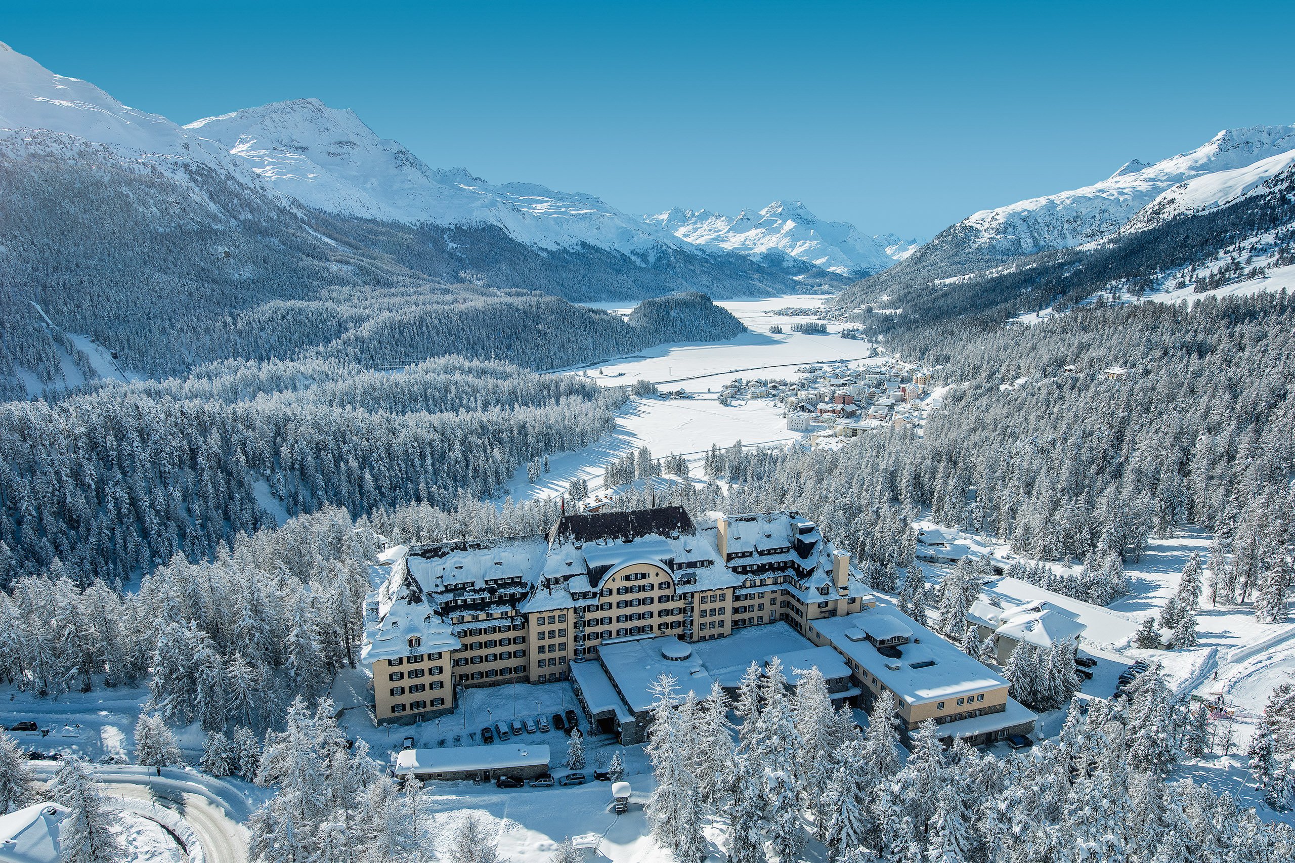 Suvretta House Hotel St Moritz Extraordinary Views