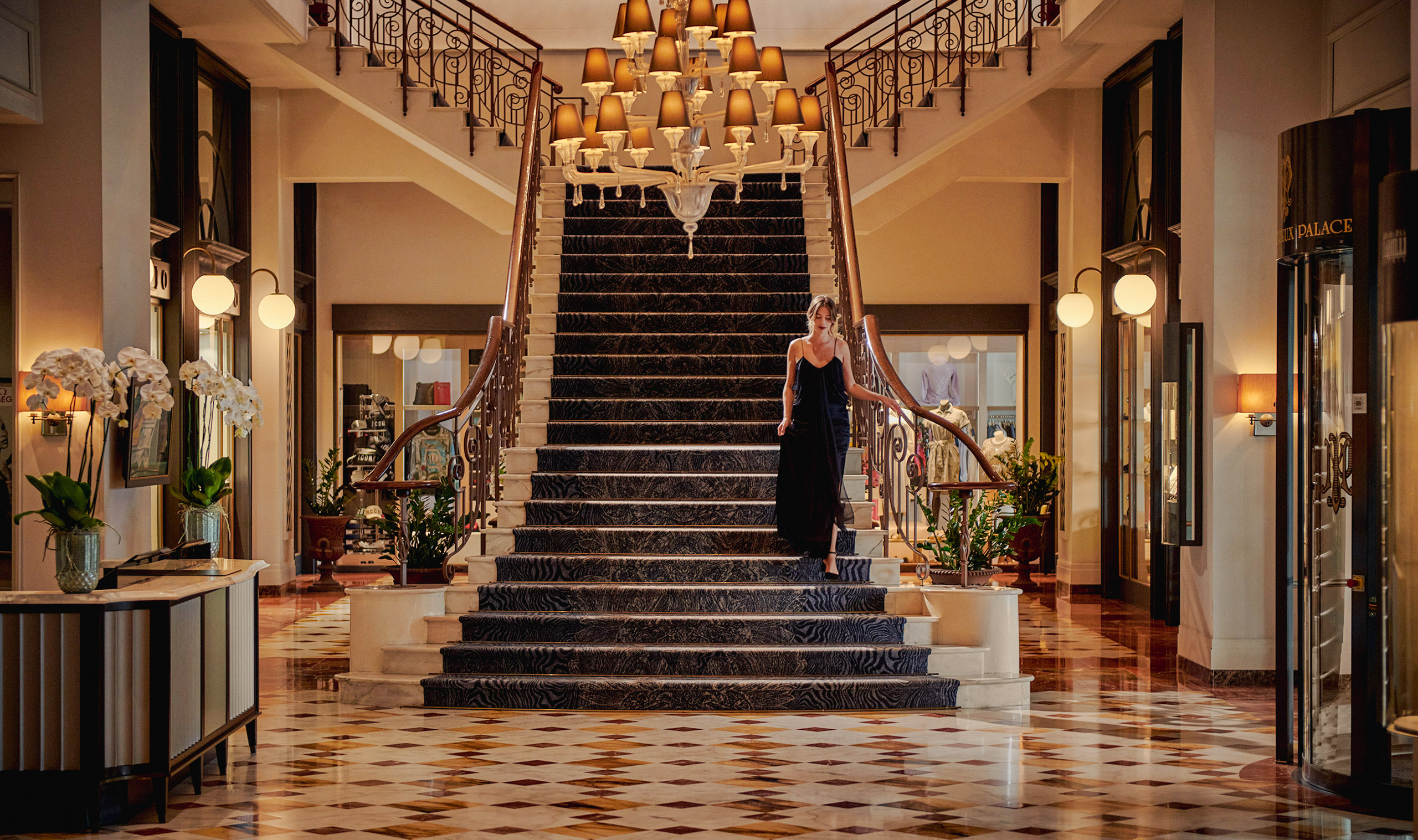 Fairmont Le Montreux Palace Hotel Lobby