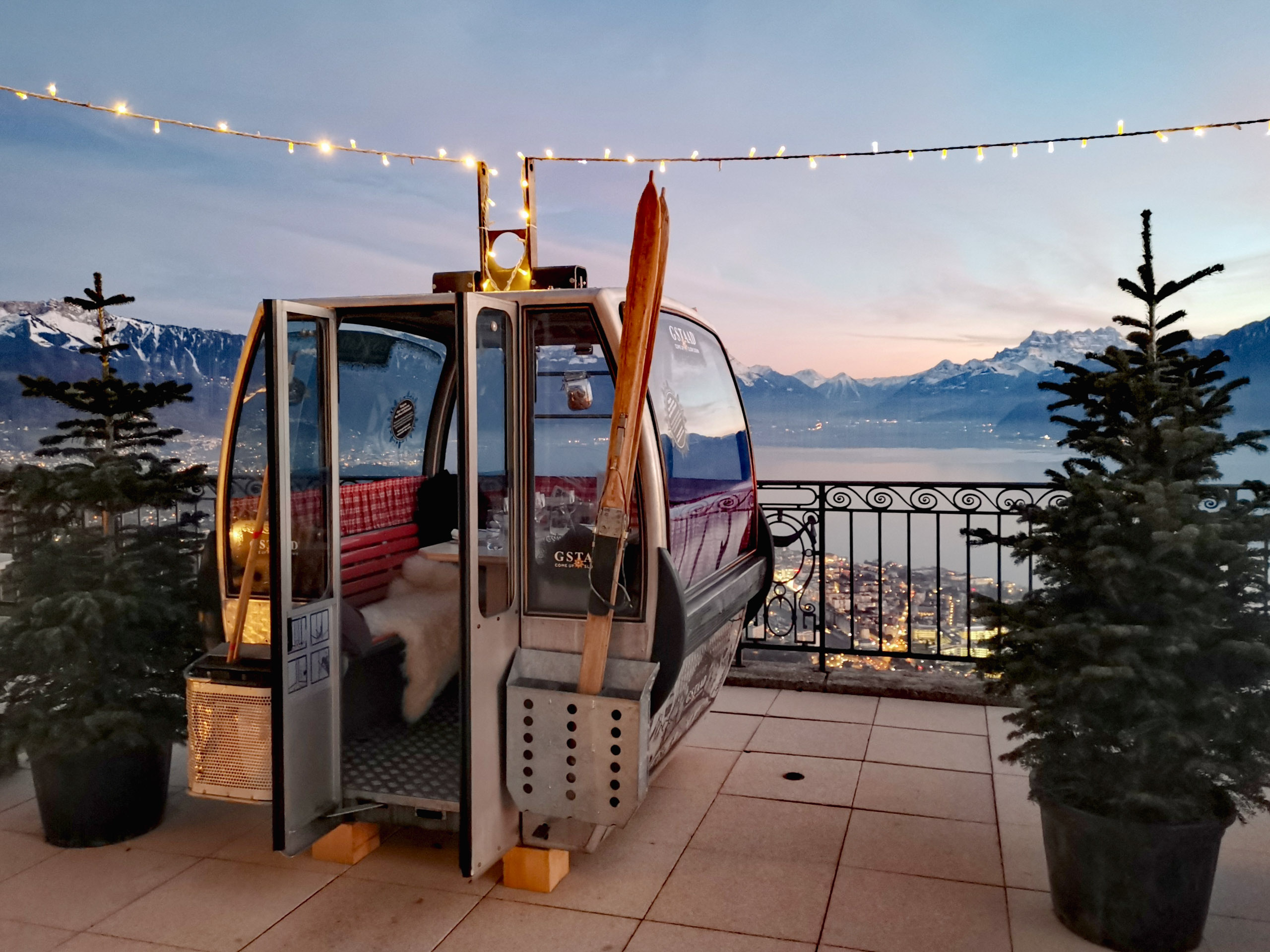 Le Mirador Resort Spa Le Mont Pelerin Sunset Gondola