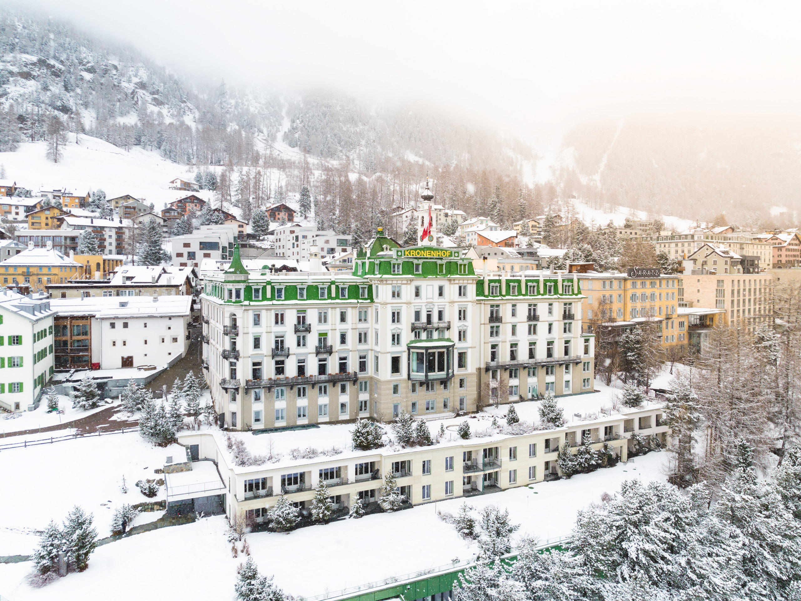 Grand Hotel Kronenhof Pontresina Winter (5)