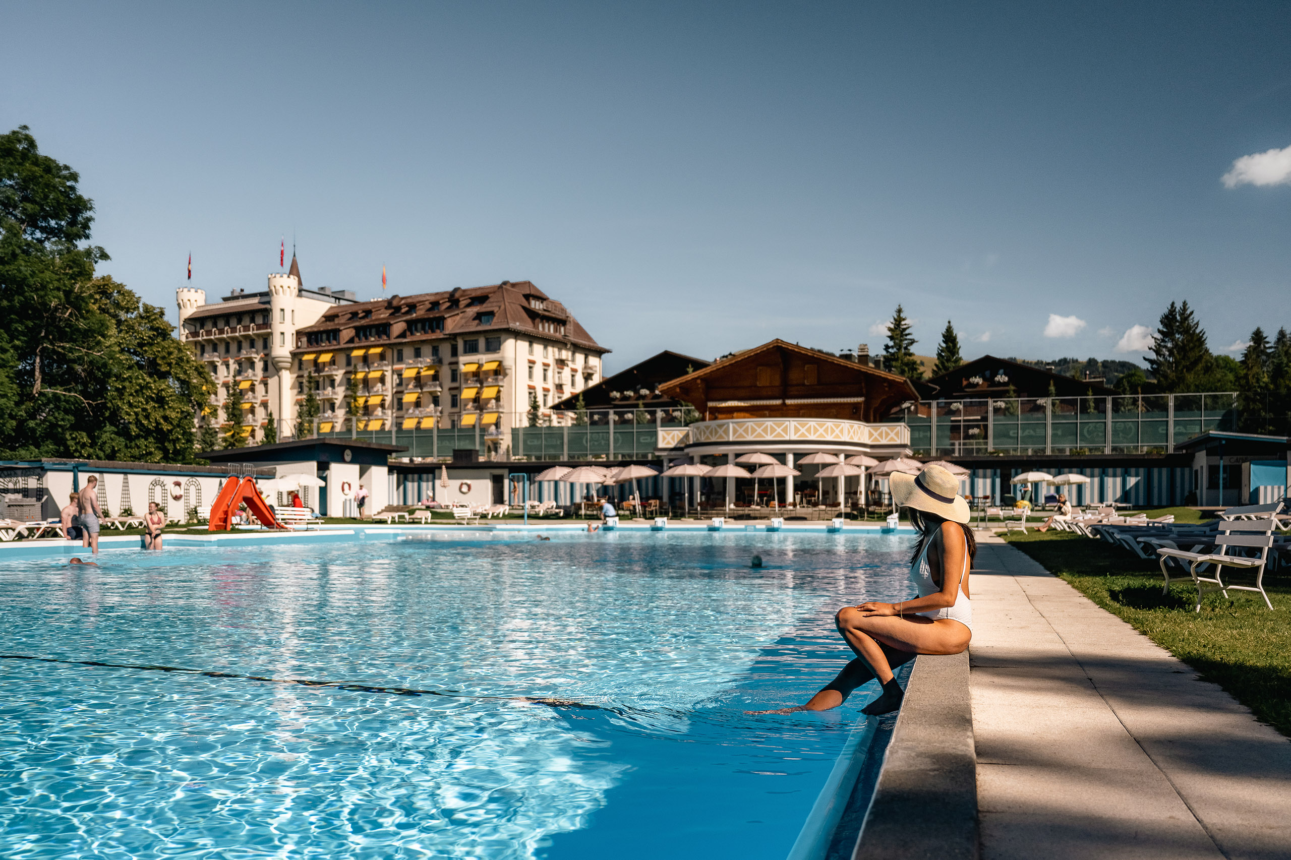 Gstaad Palace Hotel «PISCINE»