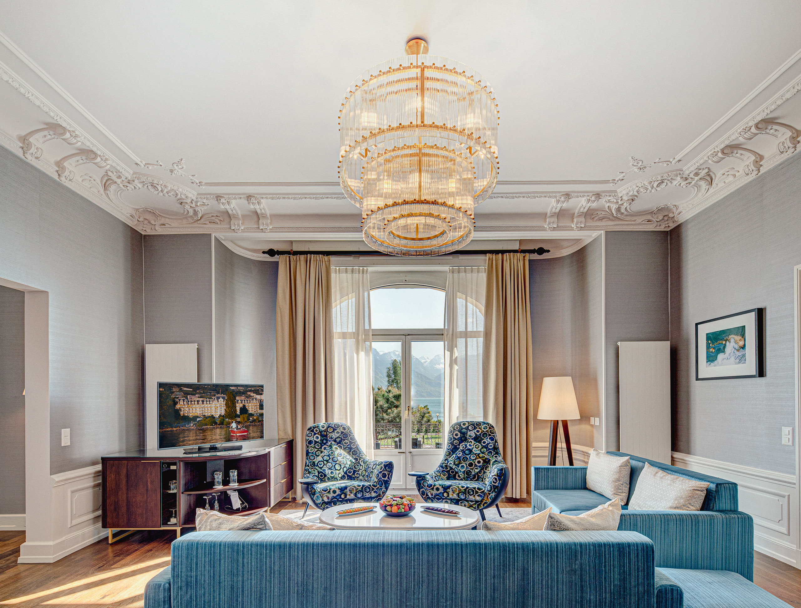 Fairmont Le Montreux Palace Hotel Presidential Suite