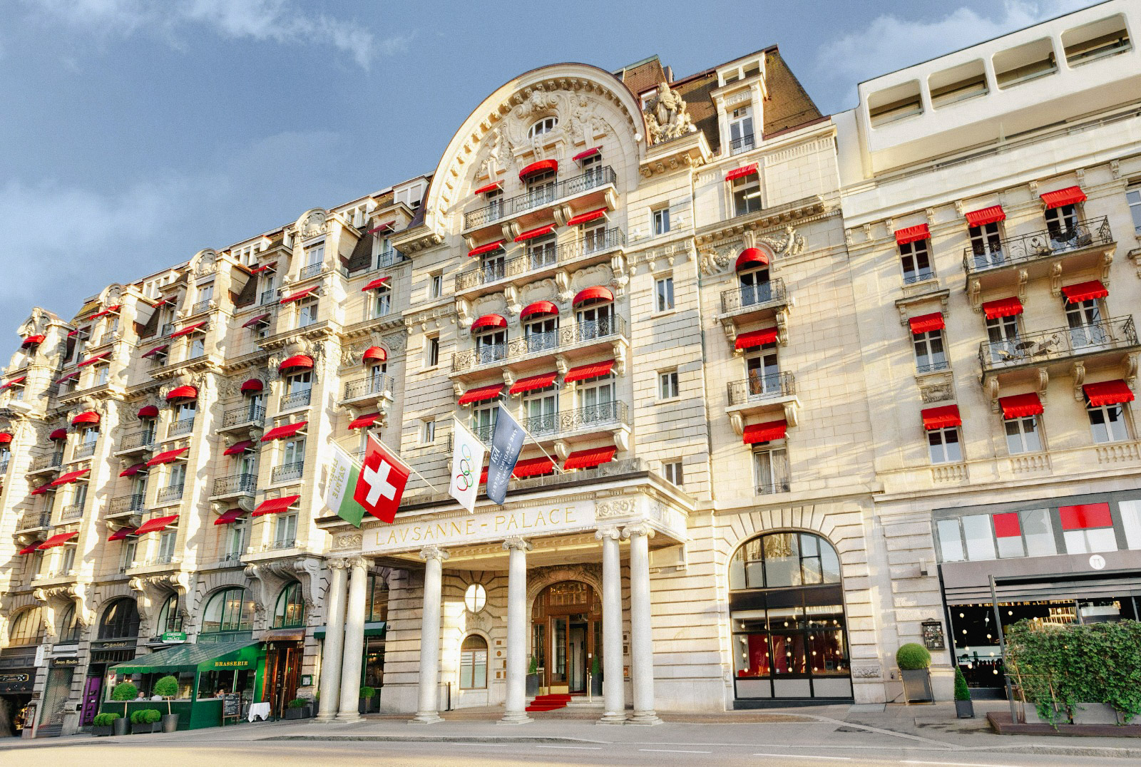 Lausanne Palace Hotel External View Front