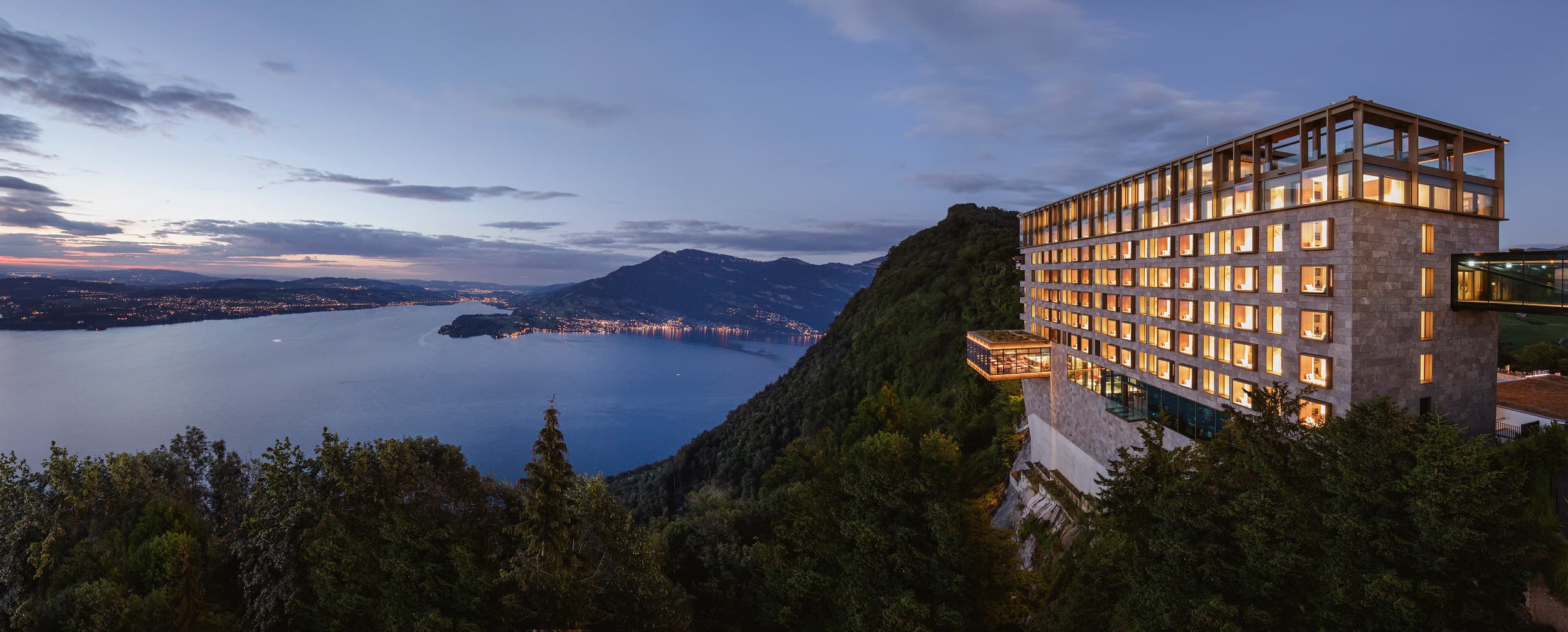Swiss Deluxe Hotels Buergenstock Resort Lake Lucerne Bürgenstock Hotel & Alpine Spa The Contemporary Exterior