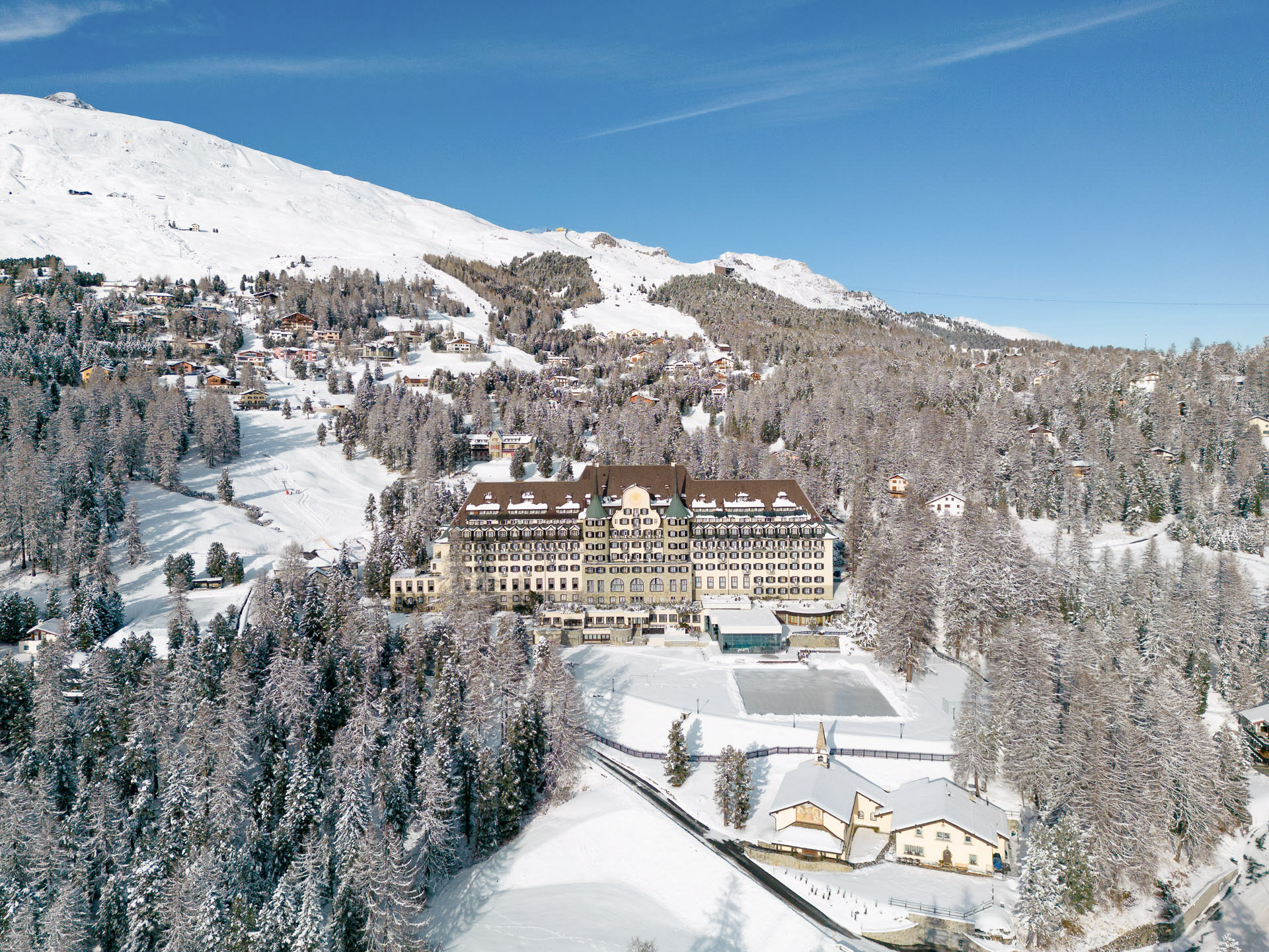 Suvretta House Hotel St Moritz Winter Wonderland