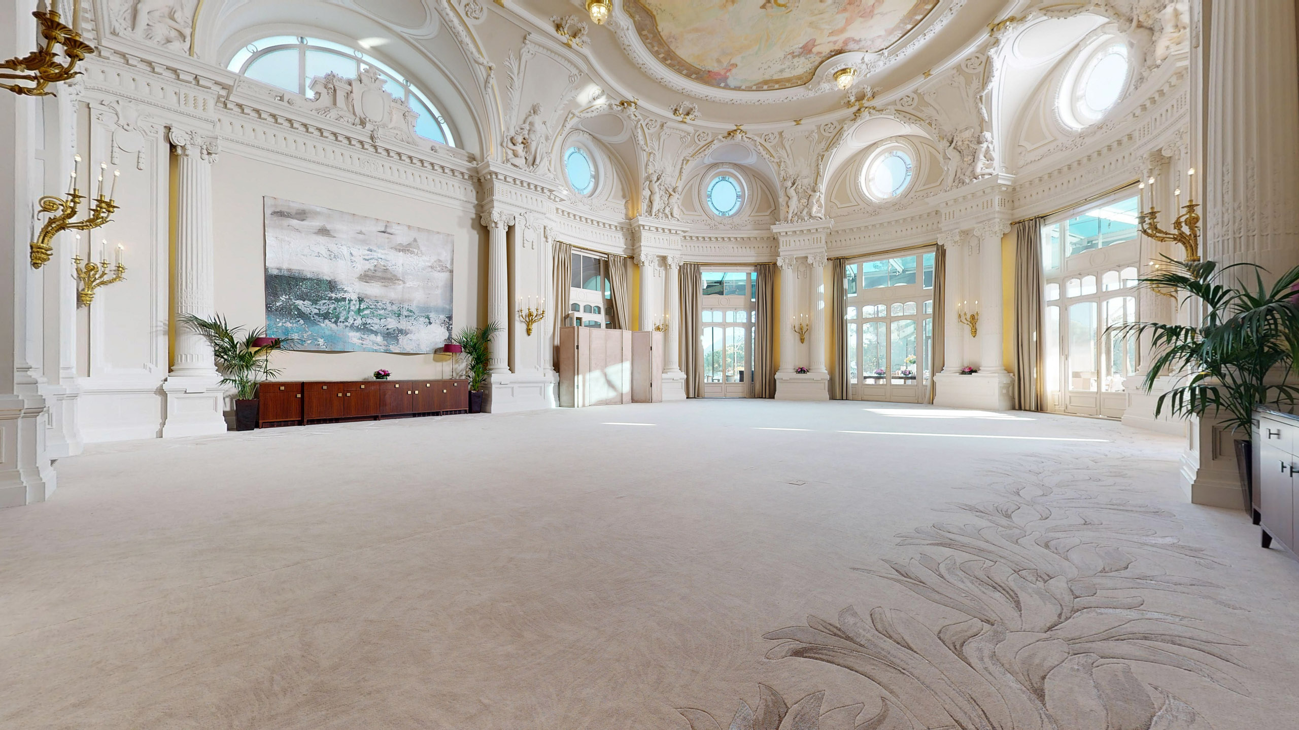 Beau Rivage Palace Hotel Lausanne Rotonde Room