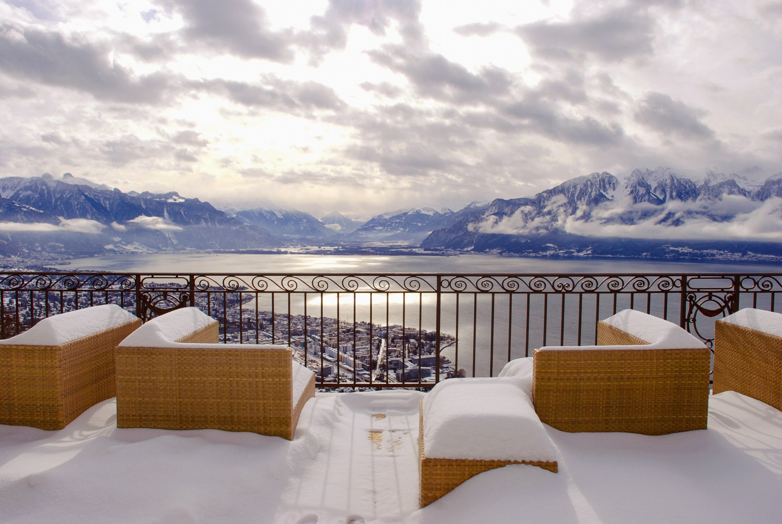 Le Mirador Resort Spa Le Mont Pelerin Under The Snow