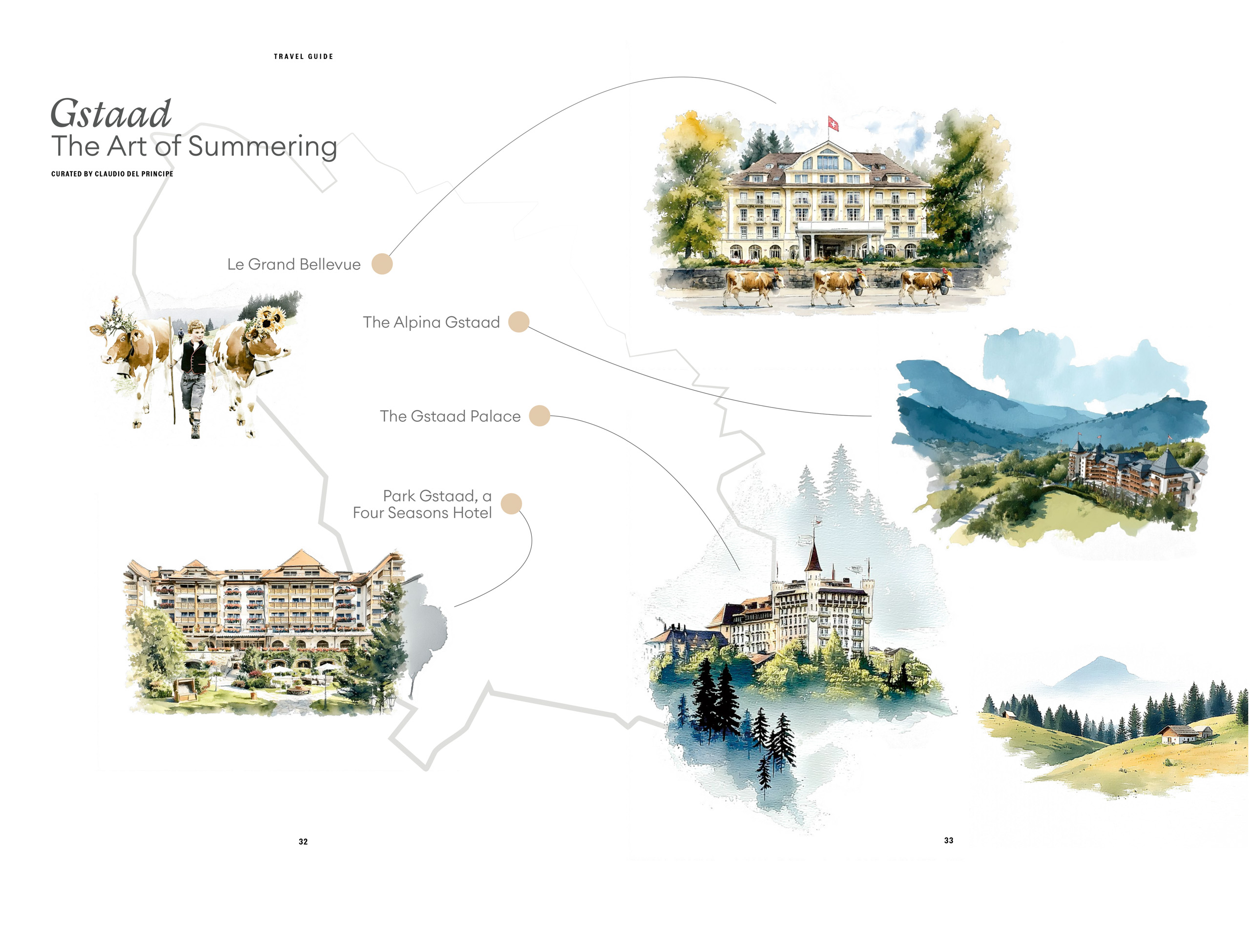 Swiss Deluxe Hotels H Magazine Summer 2026 Gstaad The Art Of Summering COVER