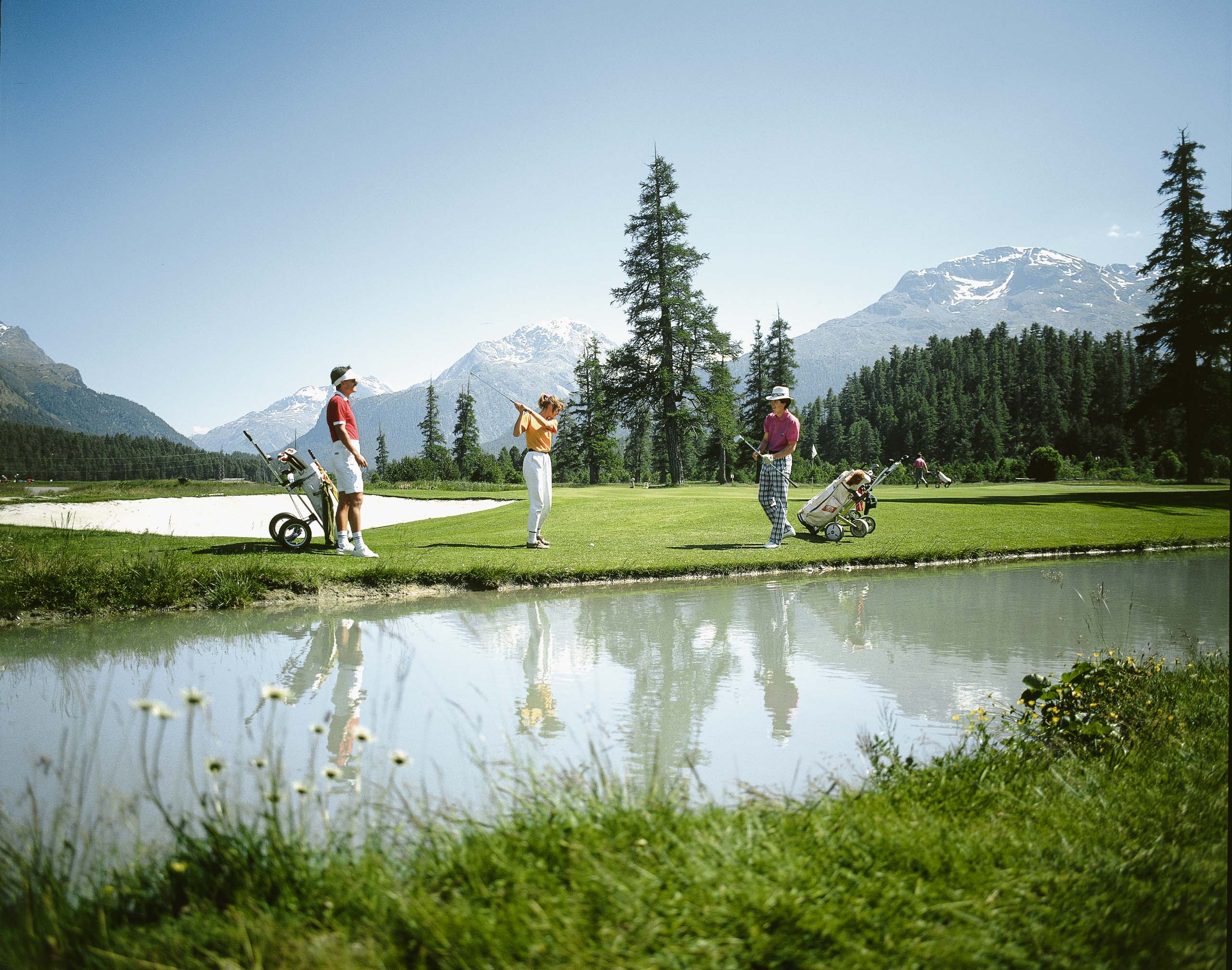 Swiss Deluxe Hotels Stories Summer 2023 Top Ten Engadin Tips ST St Moritz Golfer 9971