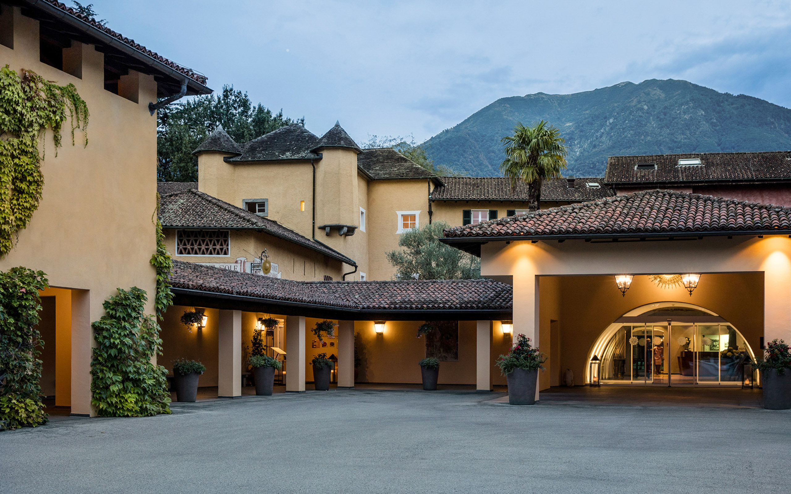 Castello Del Sole Hotel Ascona Entrance