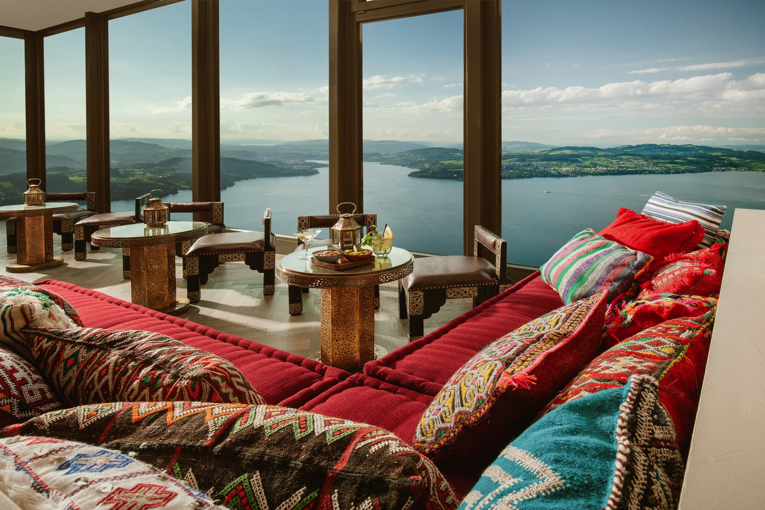 Swiss Deluxe Hotels Buergenstock Resort Lake Lucerne Parisa Persian Cuisine Lounge