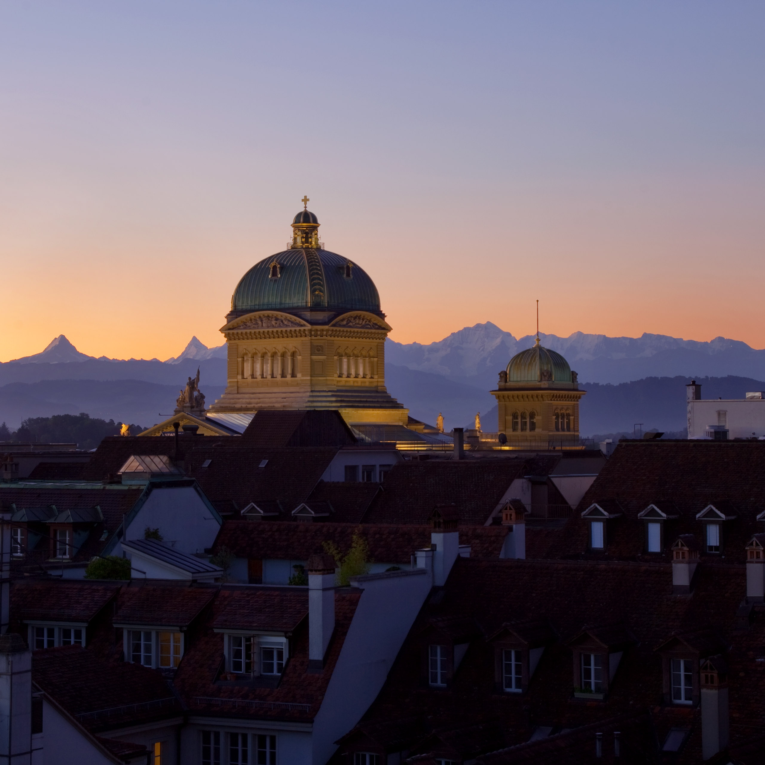 Hotel Schweizerhof Bern Spa SKY TERRACE VIEW