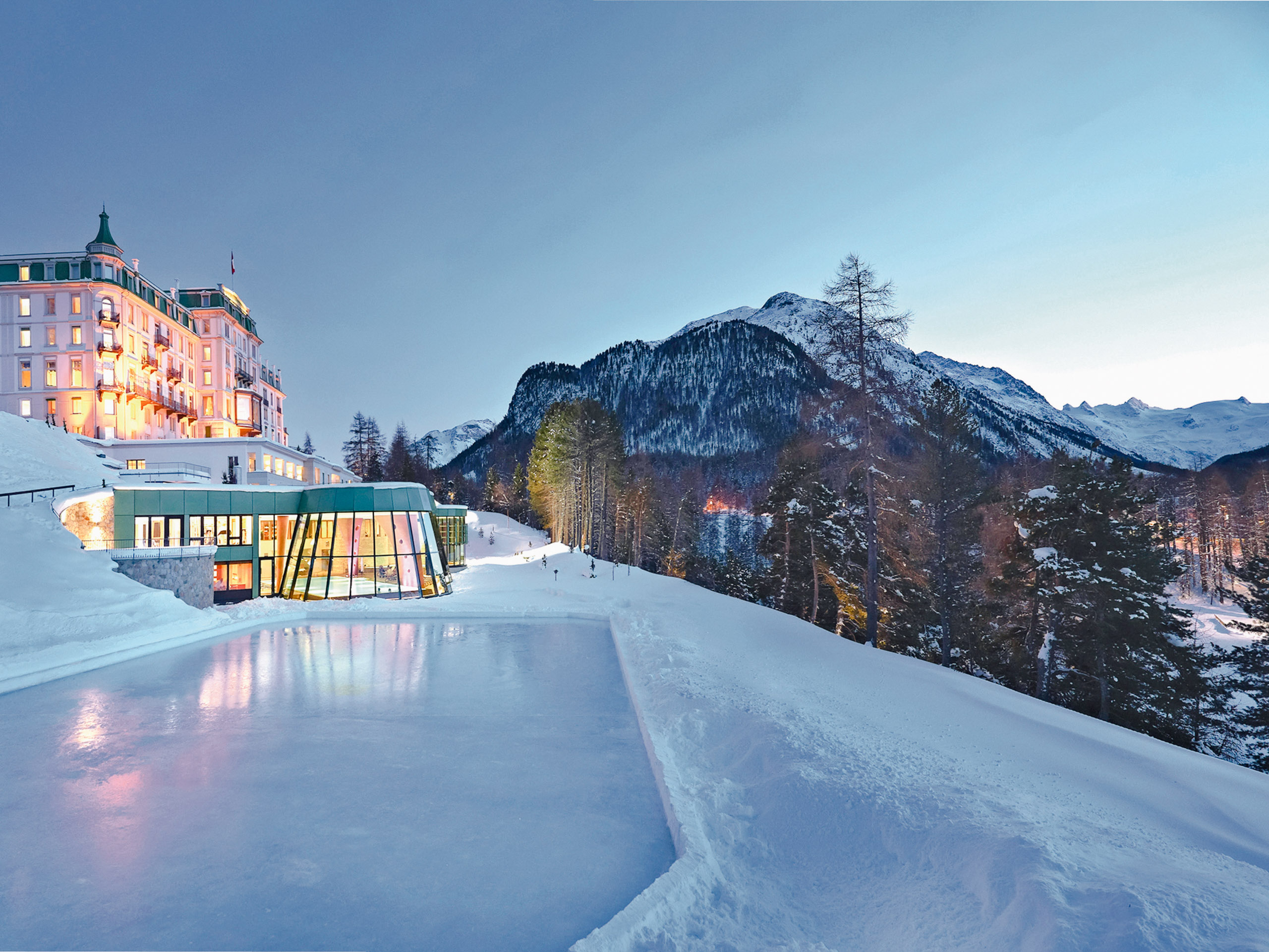 Grand Hotel Kronenhof Pontresina Winter (4)