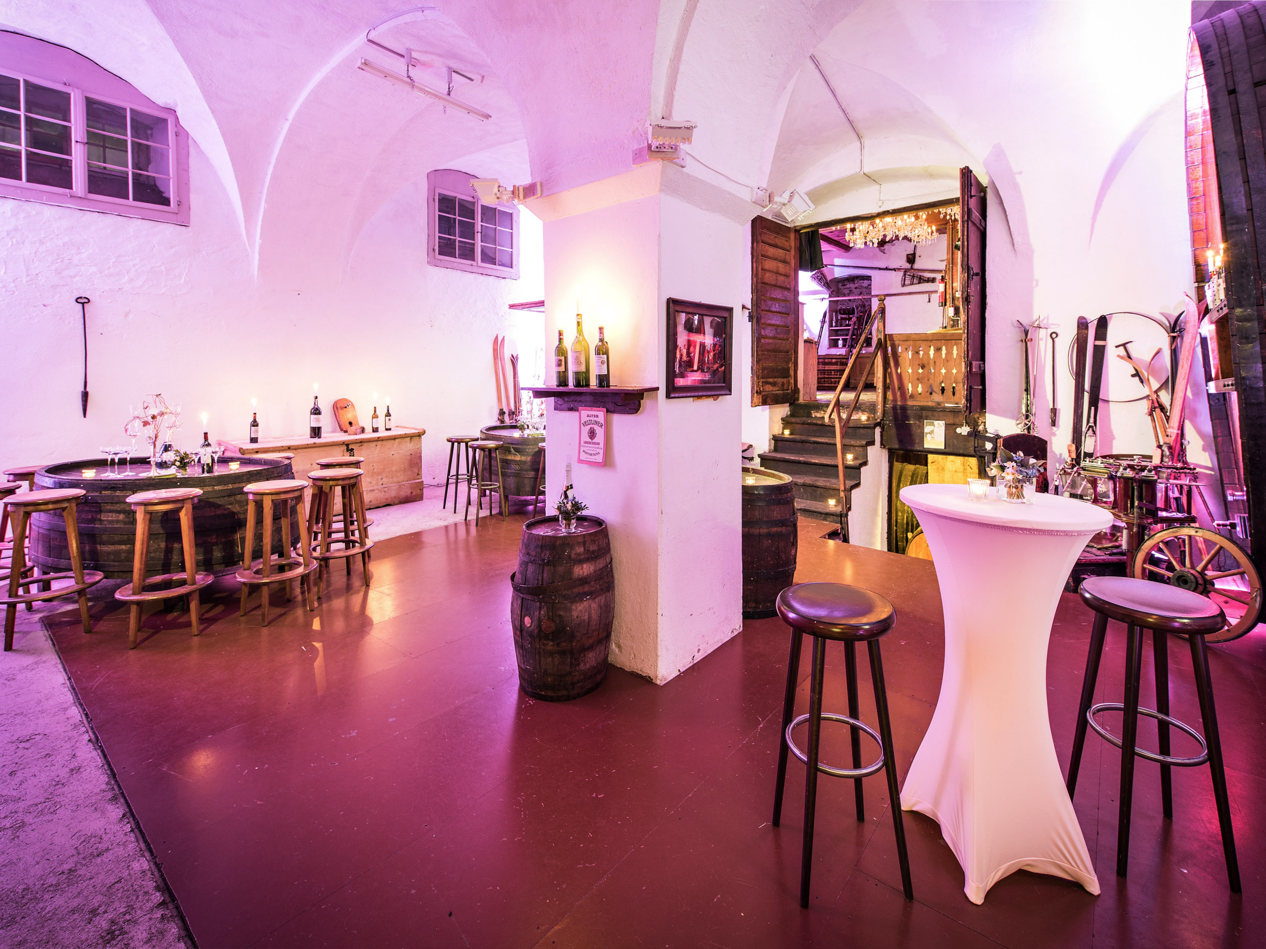Grand Hotel Kronenhof Pontresina Wine Cellar