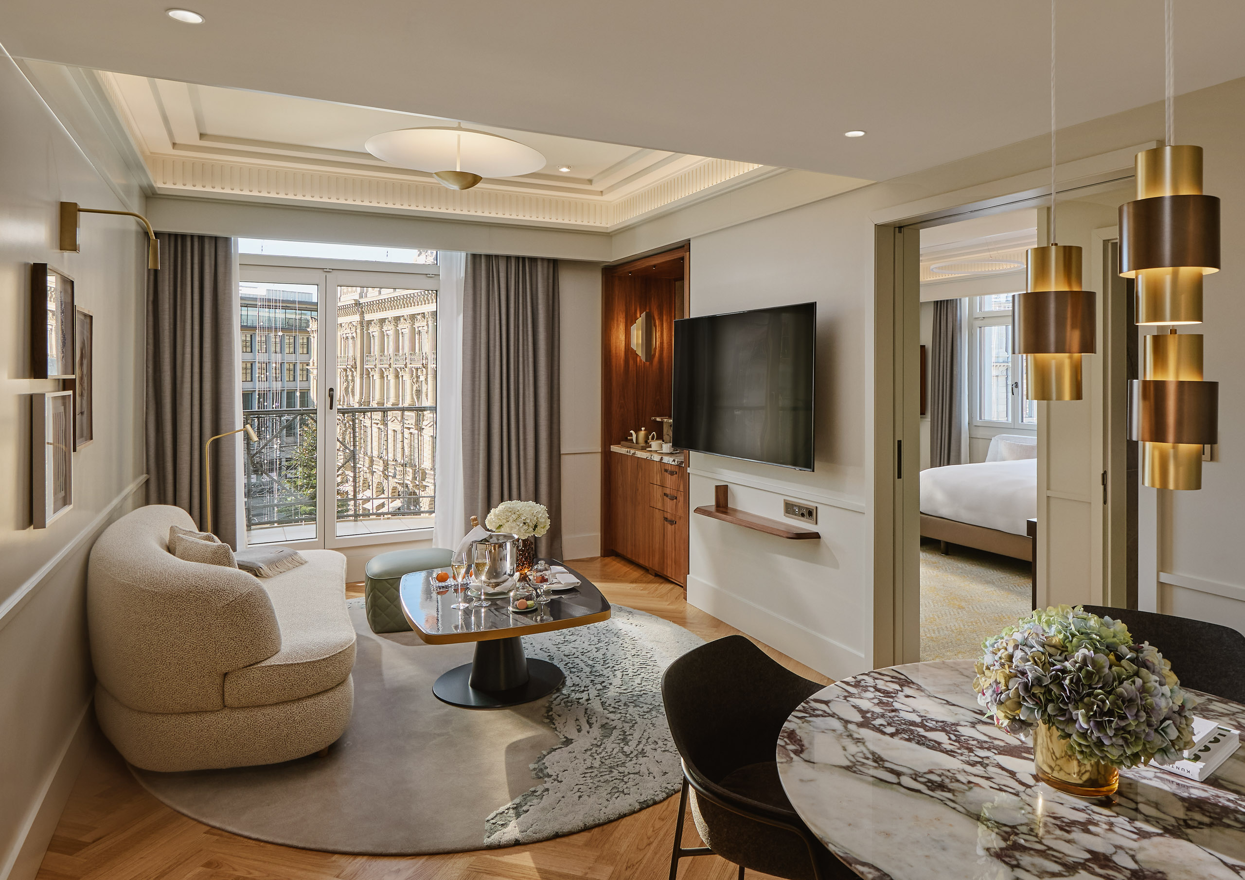 Swiss Deluxe Hotels Mandarin Oriental Savoy Zurich Corner Suite