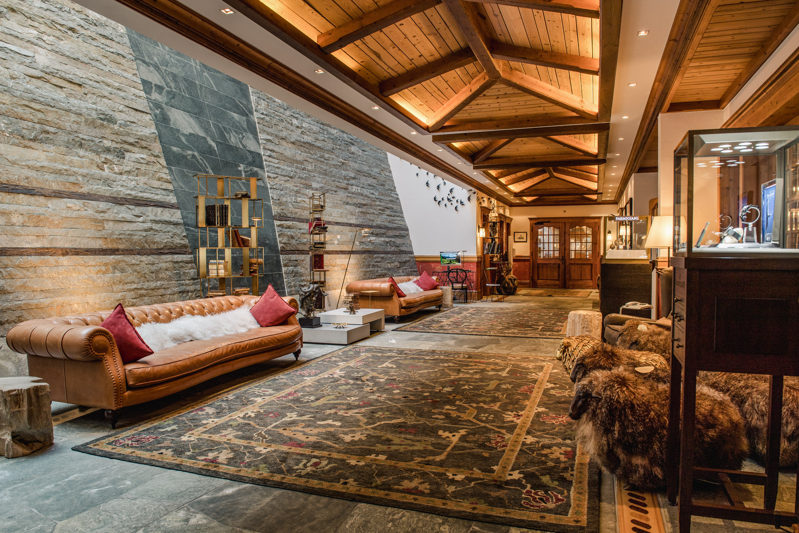 Riffelalp Resort Hotel Zermatt Lobby