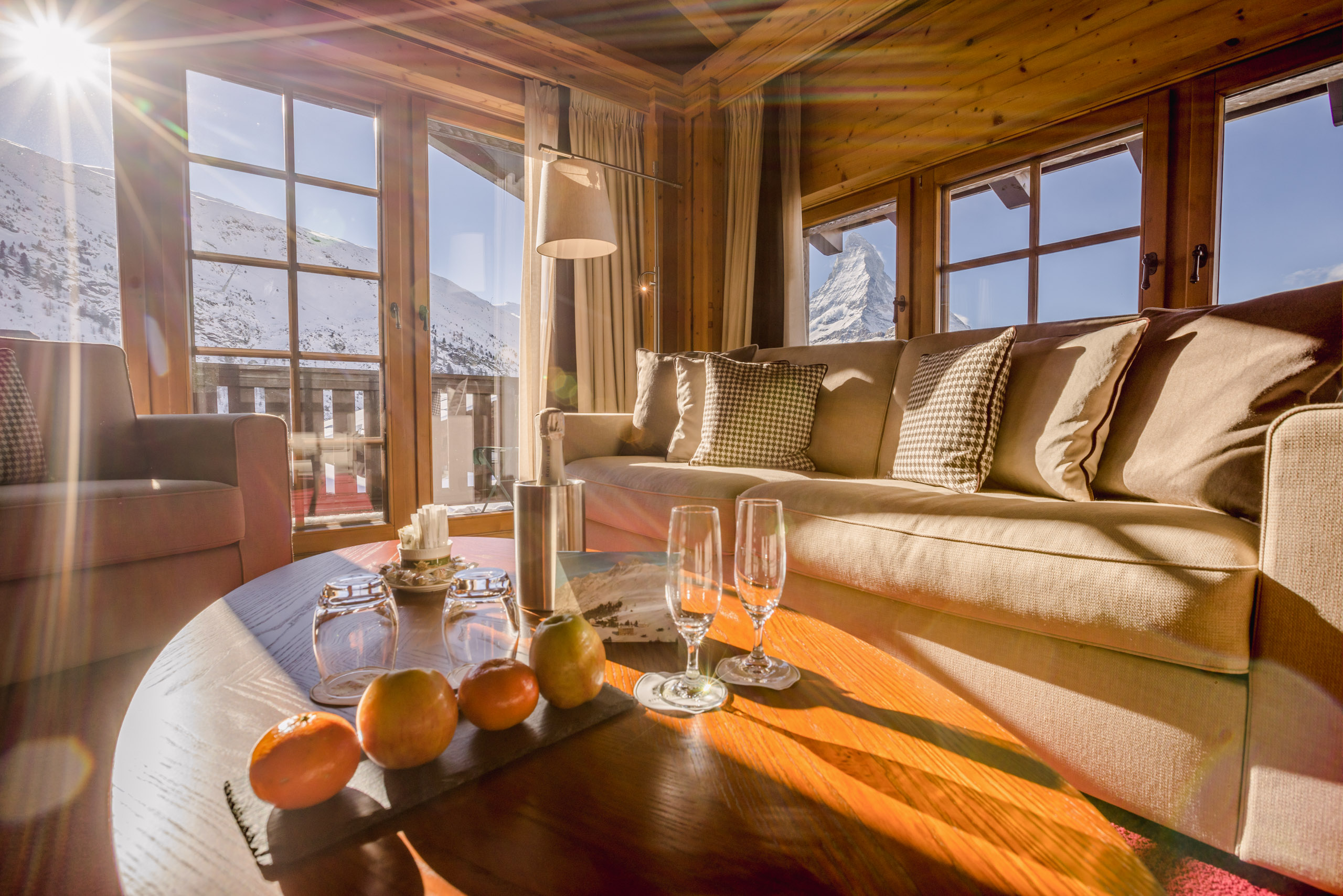 Riffelalp Resort Hotel Zermatt Suite Monte Rosa View