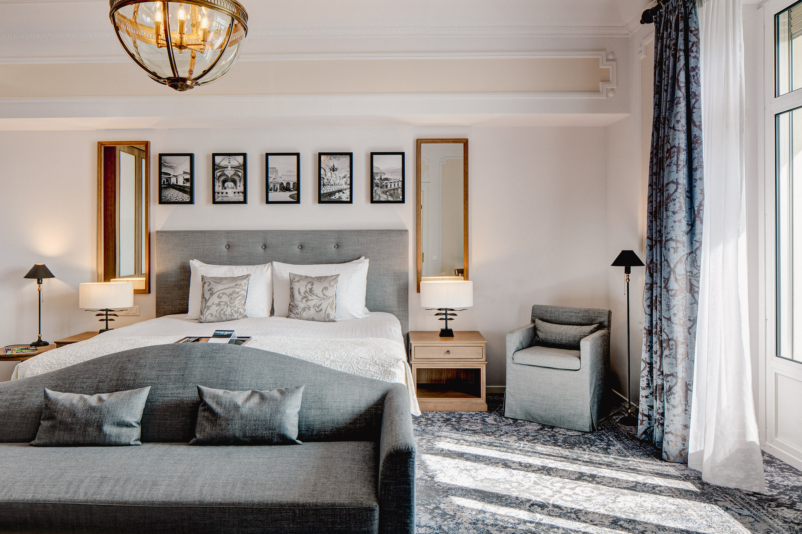 Fairmont Le Montreux Palace Hotel Bellevue Suite Bedroom