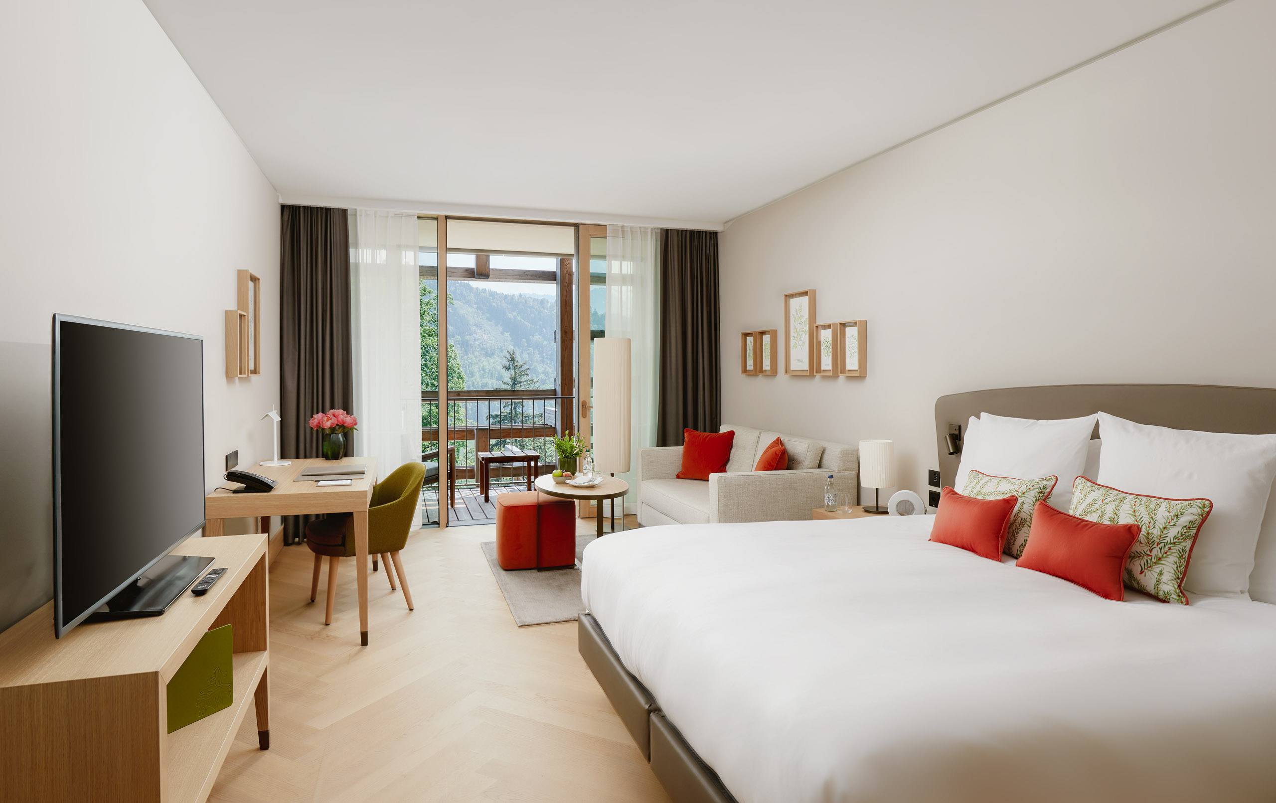 Swiss Deluxe Hotels Buergenstock Resort Lake Lucerne Waldhotel Room
