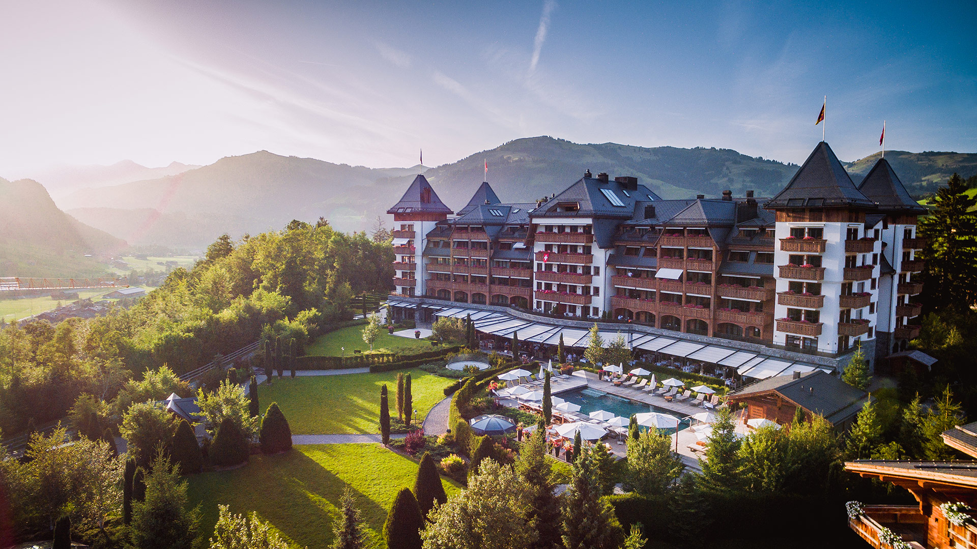 The Alpina Gstaad Hotel Summer Green In Saanenland